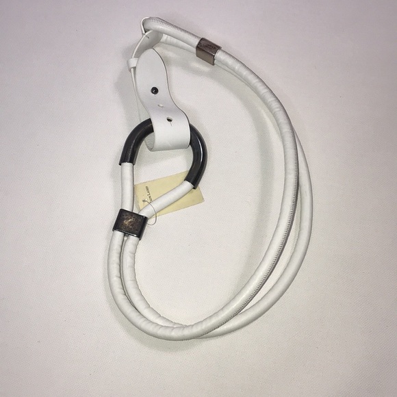 Ralph Lauren Woven Tri-strap Stirrup Belt Medium - Picture 15 of 16